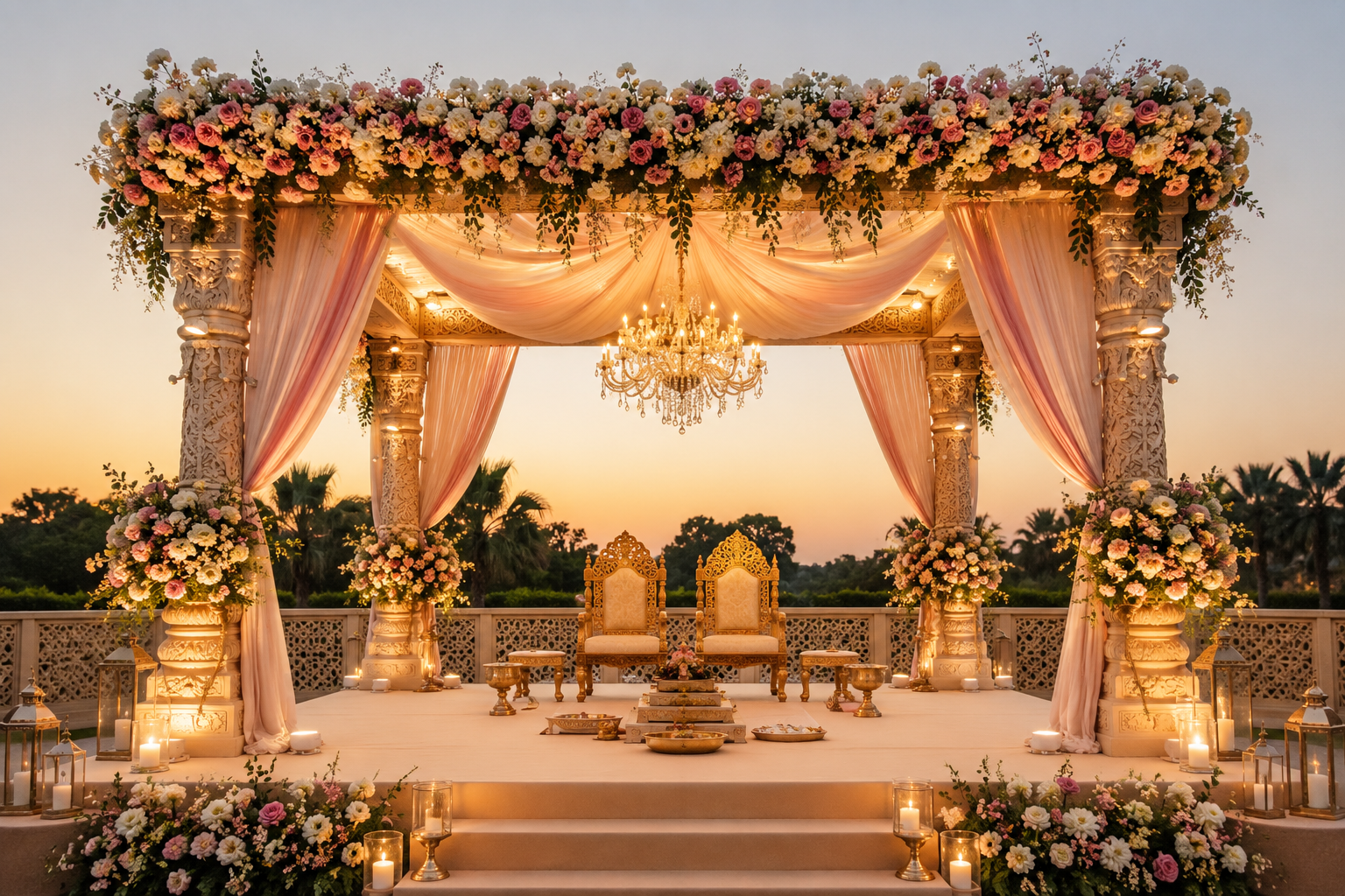 Ceremony on the lawns