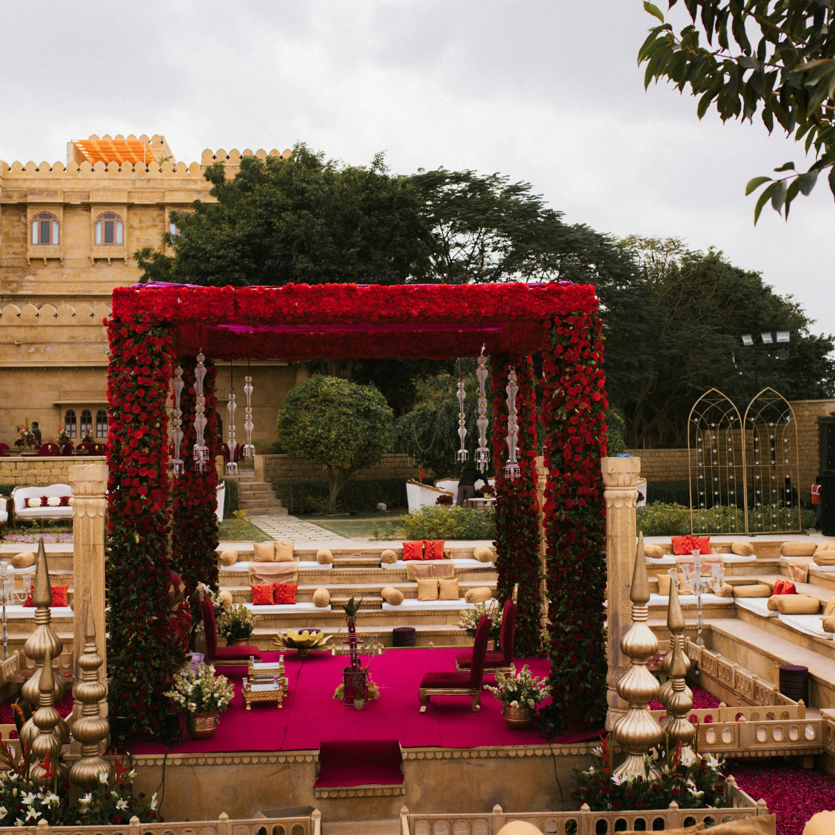 Outdoor Lawn Wedding Venue in Bangalore