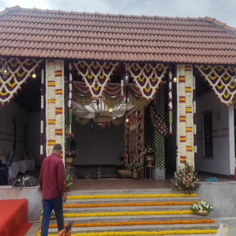 wedding resort with accommodation in Bangalore.